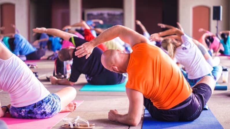Photo Yoga class